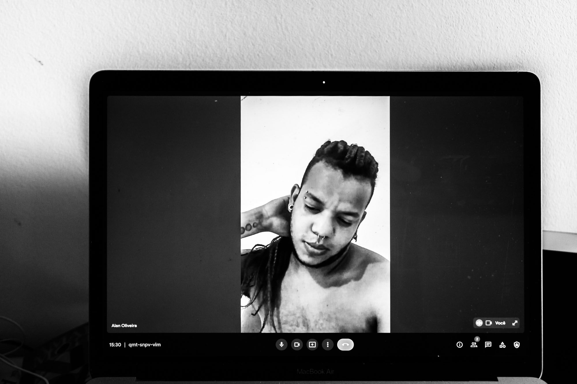 Corpos em Quarentena - Andrew (foto de Chris, The Red)