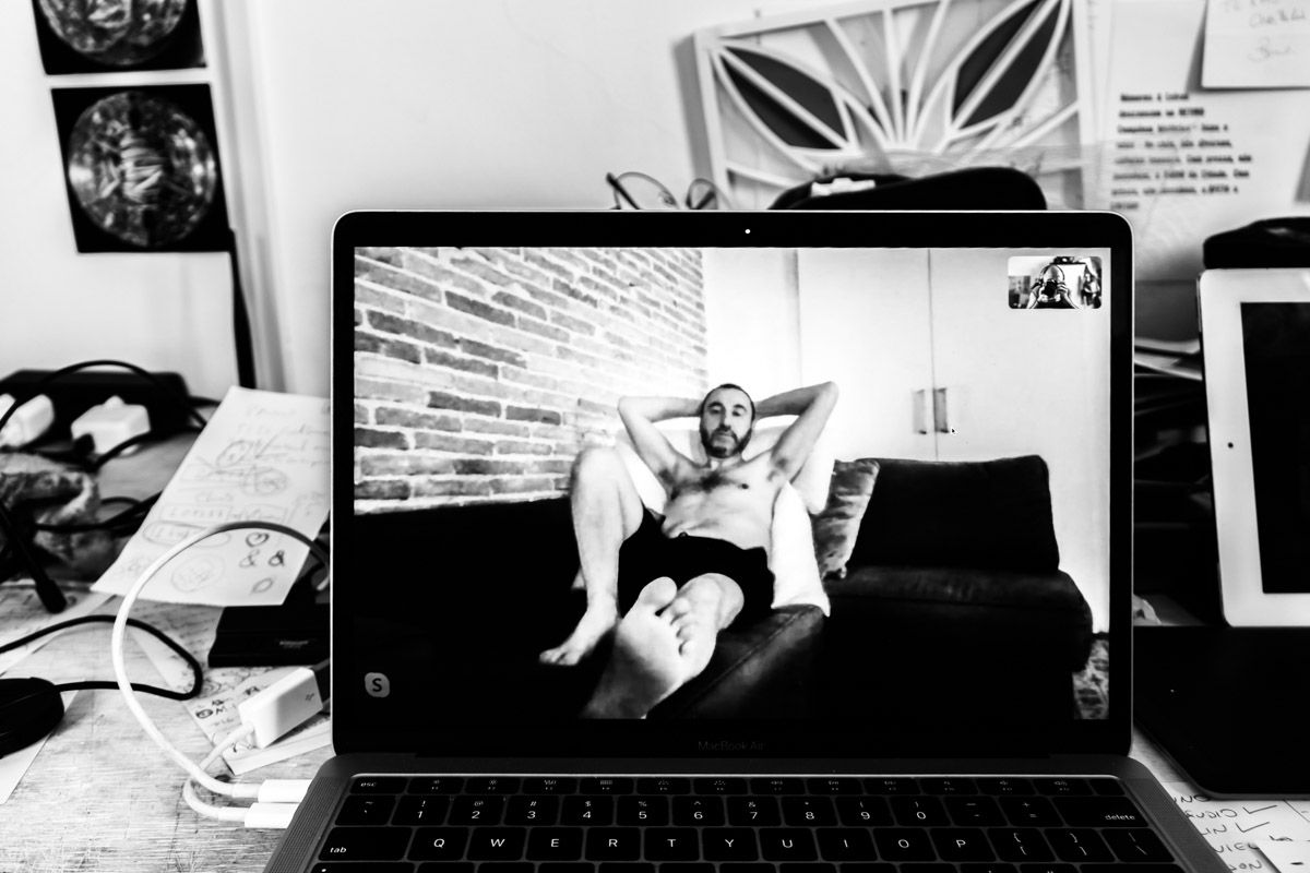 Corpos em Quarentena - Andrew (foto de Chris, The Red)