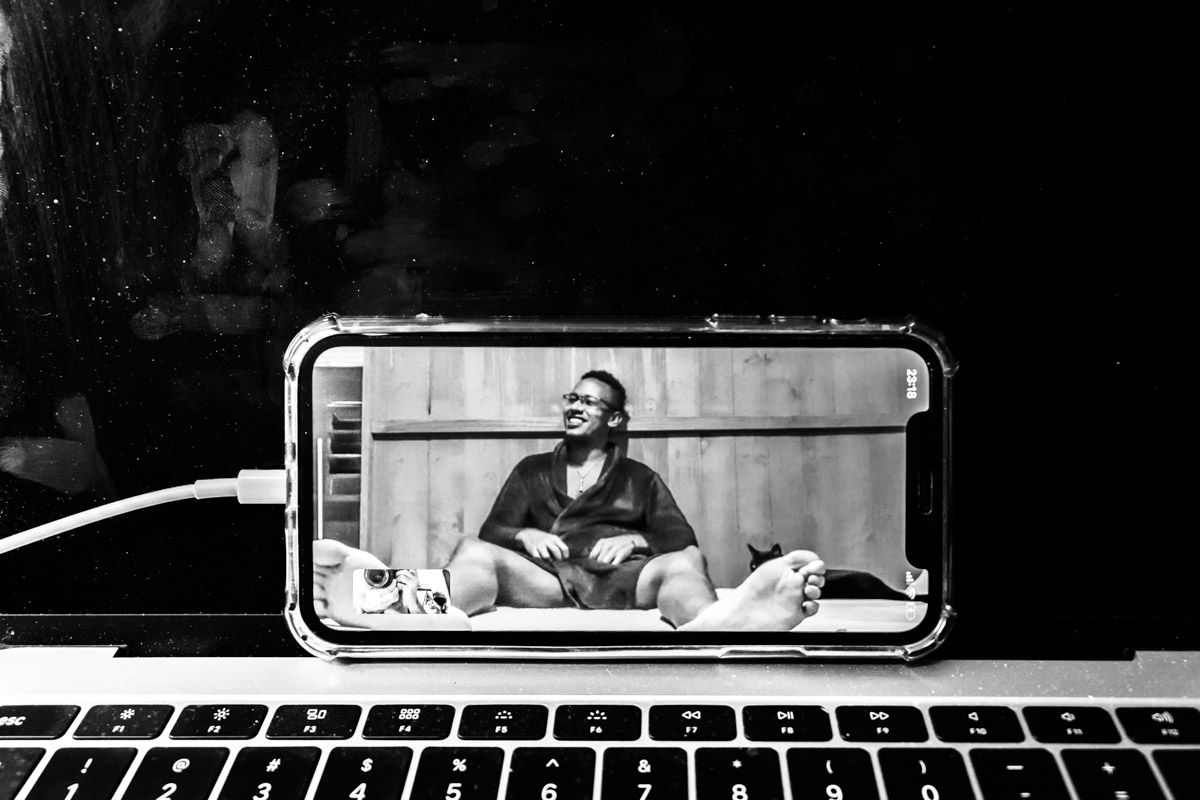 Corpos em Quarentena - Andrew (foto de Chris, The Red)