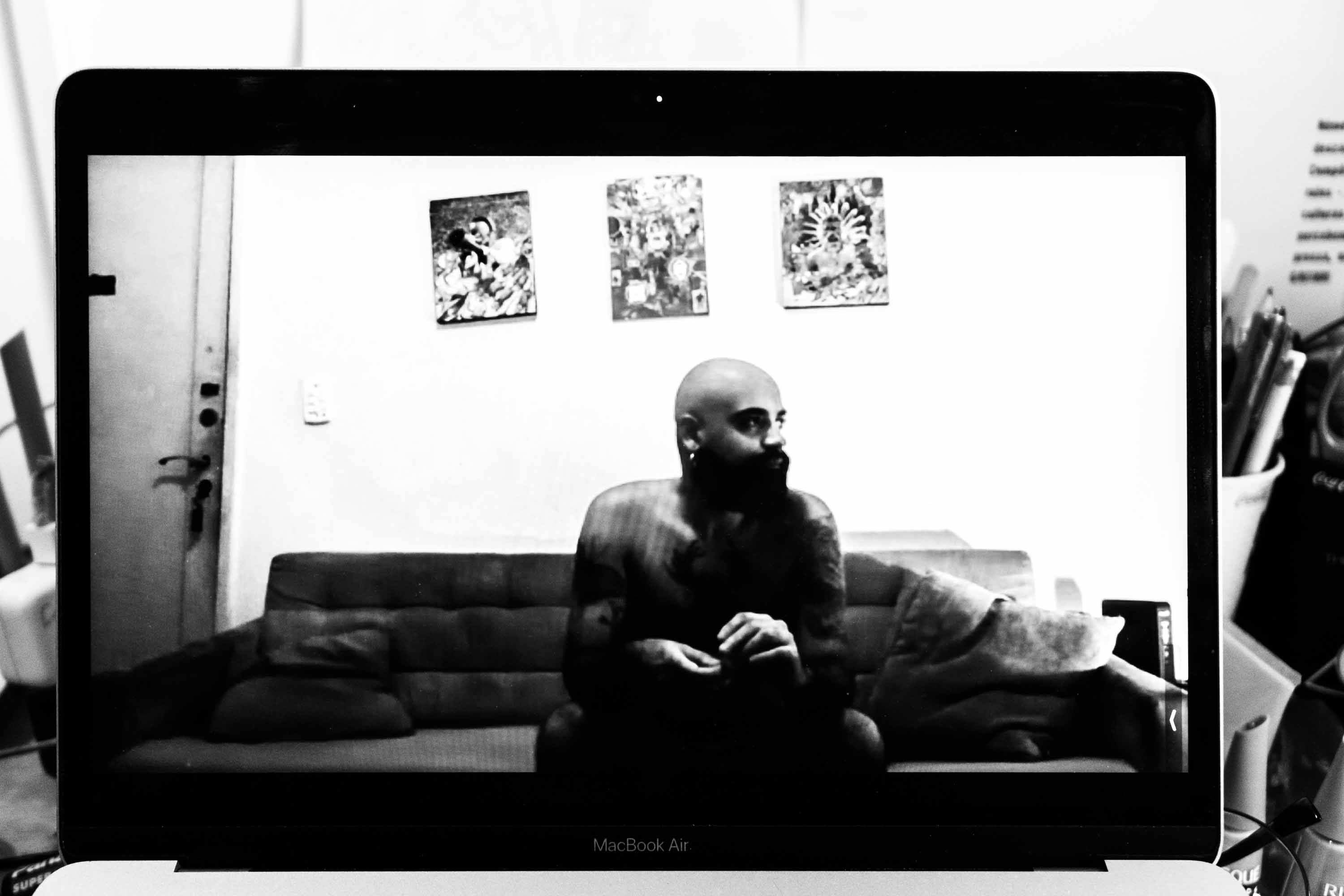 Corpos em Quarentena - Andrew (foto de Chris, The Red)