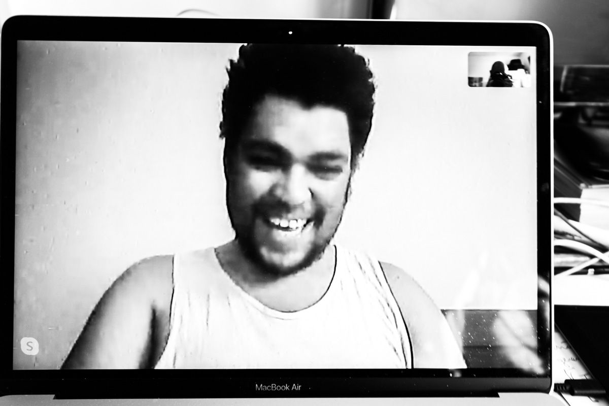 Corpos em Quarentena - Andrew (foto de Chris, The Red)