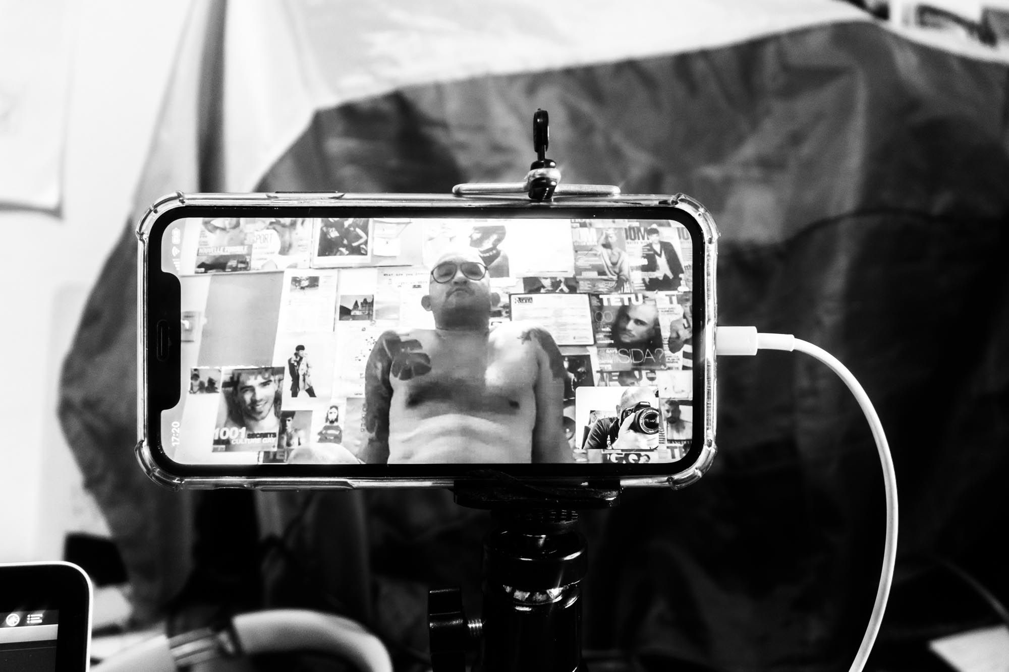 Corpos em Quarentena - Andrew (foto de Chris, The Red)