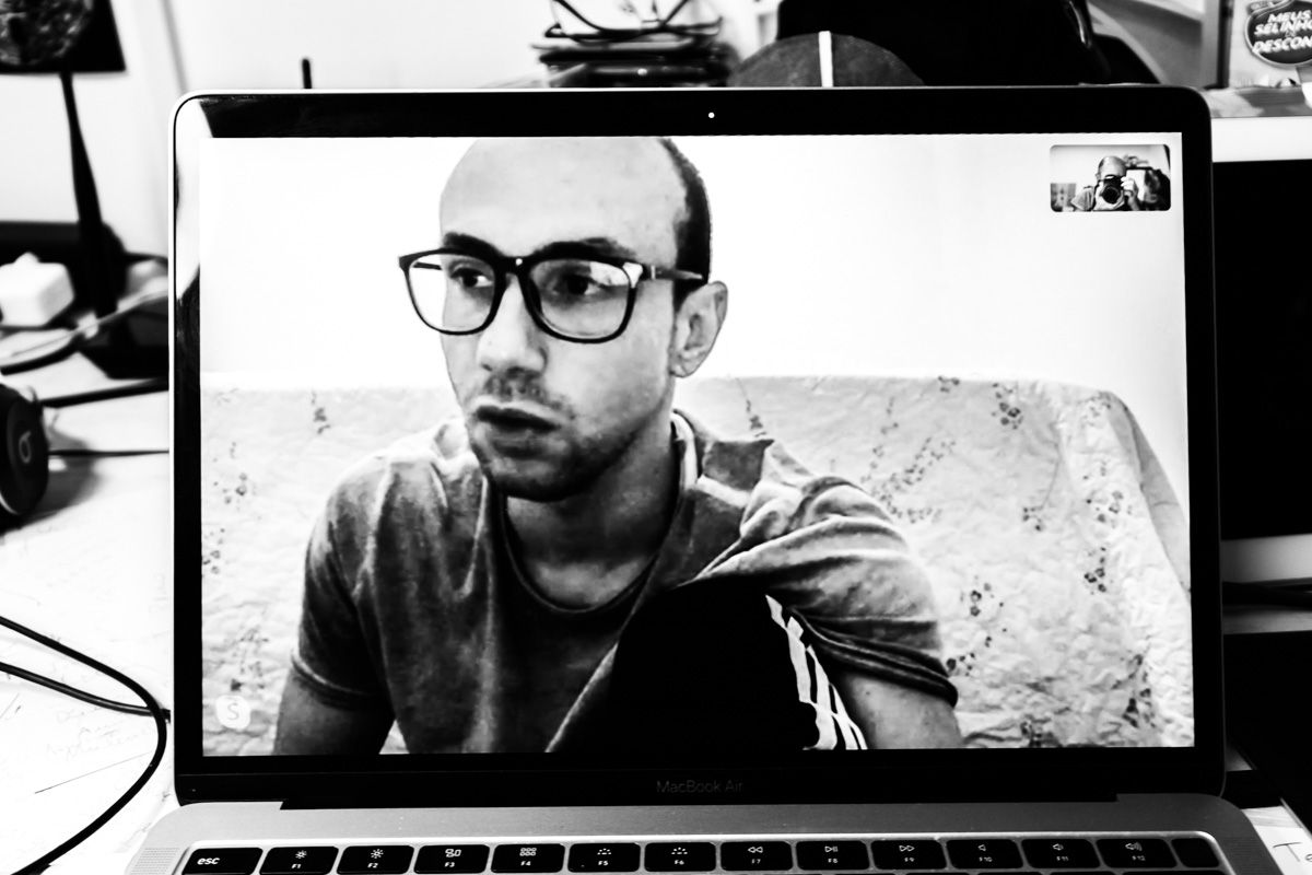 Corpos em Quarentena - Andrew (foto de Chris, The Red)